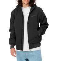 Hooded Sail Jacket Black/White Bild 6