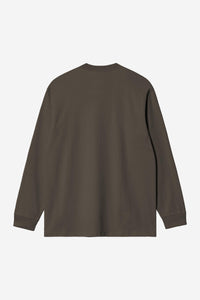 L/S Chase T-Shirt Shungite/Gold Bild 2
