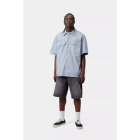 Landon Short Black worn bleached Bild 1