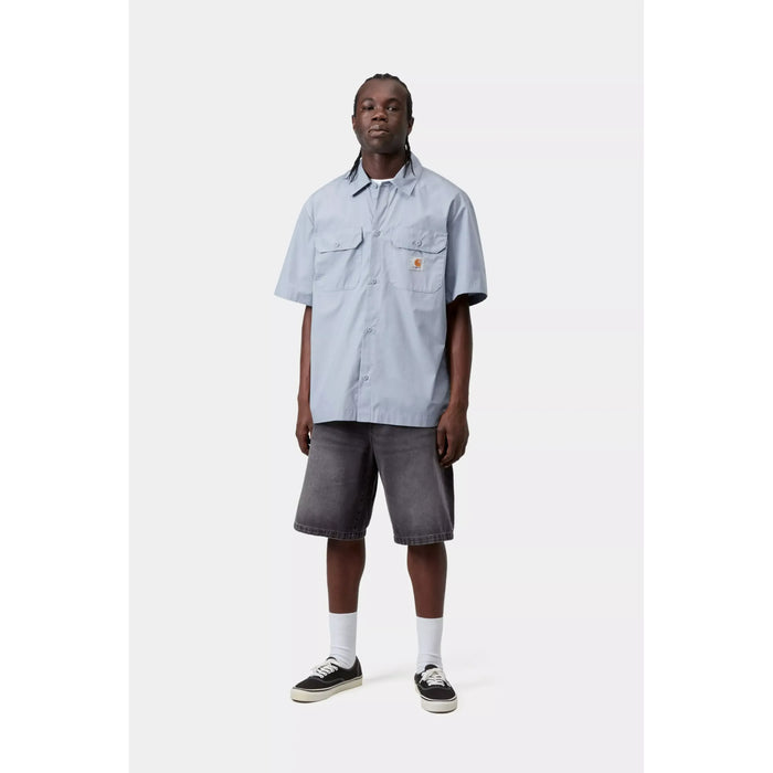 Landon Short Black worn bleached Bild 1