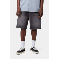 Landon Short Black worn bleached Bild 2