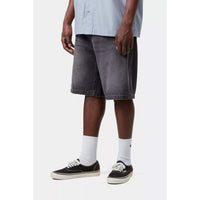 Landon Short Black worn bleached Bild 4