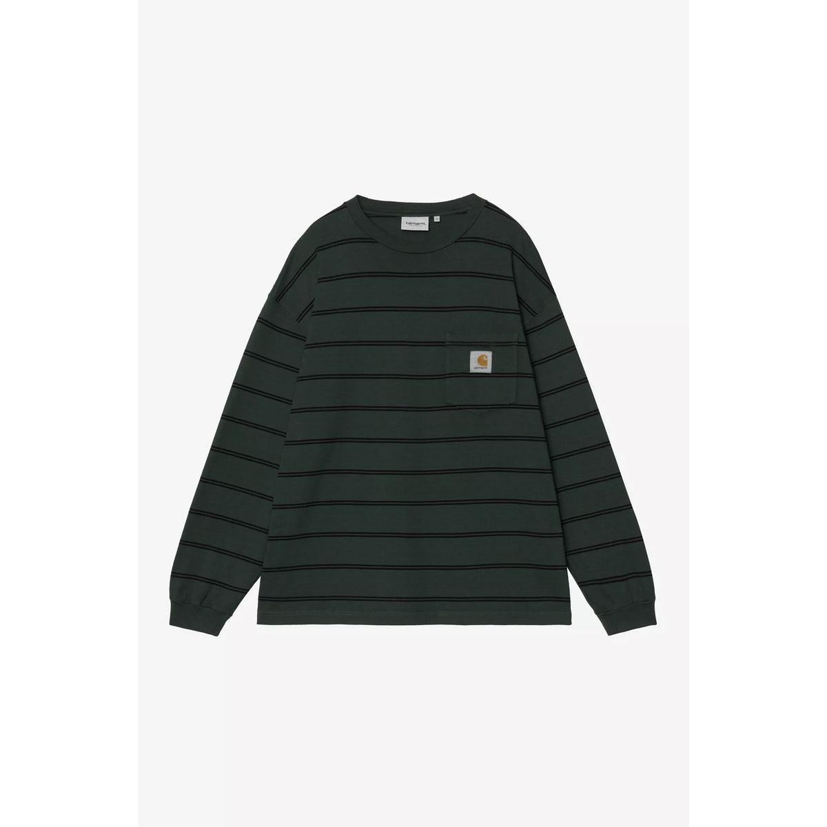 LS Cardona Pocket T-Shirt Cardona Stripe Natur Bild 1