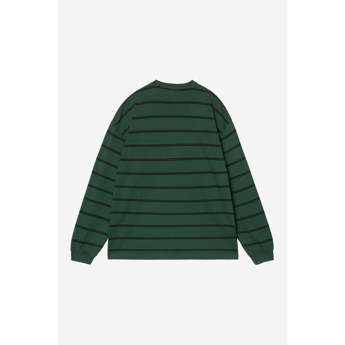 LS Cardona Pocket T-Shirt Cardona Stripe Natur Bild 2