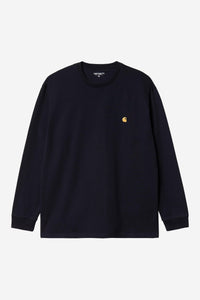 LS Chase T-Shirt Dark Navy/Gold Bild 1