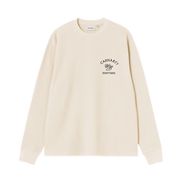 LS Eightynine Waffle T-Shirt Natural/Black Bild 1