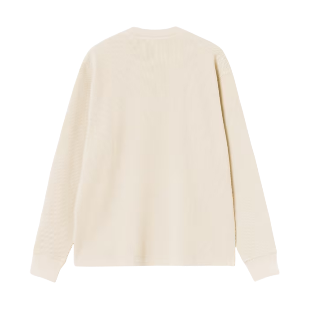 LS Eightynine Waffle T-Shirt Natural/Black Bild 2