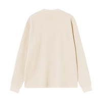 LS Eightynine Waffle T-Shirt Natural/Black Bild 2