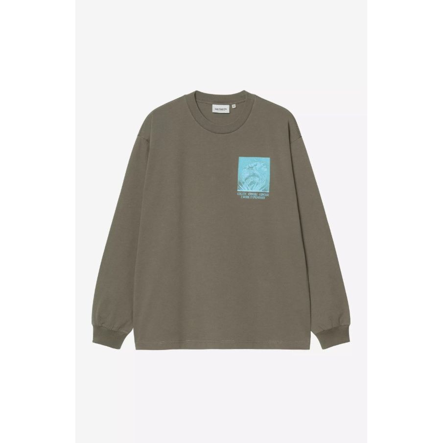 LS Emerge T-Shirt Leaf Stone Washed Bild 1