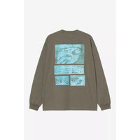 LS Emerge T-Shirt Leaf Stone Washed Bild 2