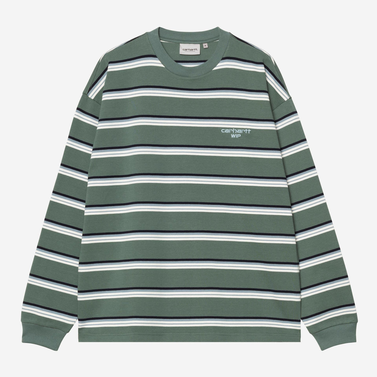 LS Holm T-Shirt Holm Stripe, Silver Bild 1