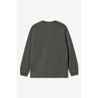 LS Nelson T-Shirt Black Garment Dyed Bild 2