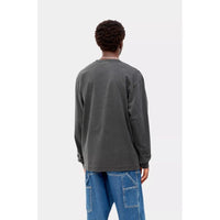LS Nelson T-Shirt Black Garment Dyed Bild 4