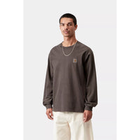 LS Vista T-Shirt Tobacco Garment Dyed Bild 1