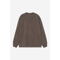 LS Vista T-Shirt Tobacco Garment Dyed Bild 2