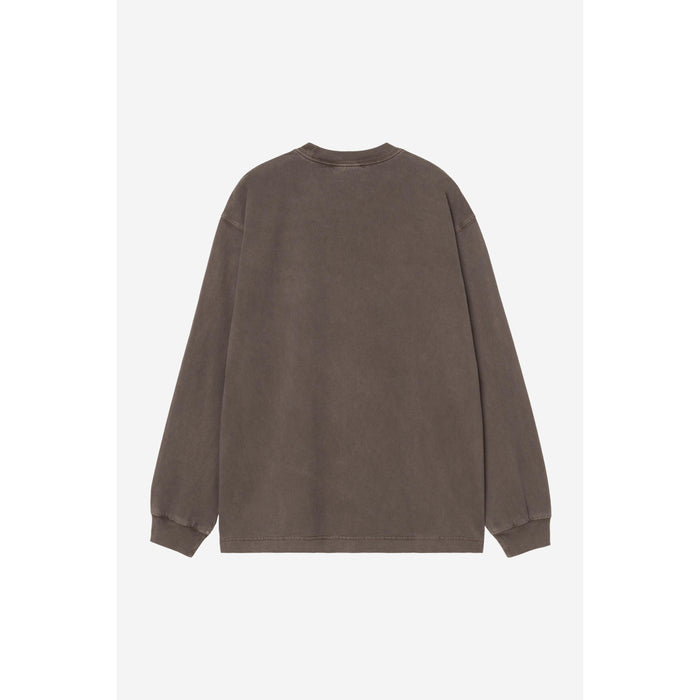 LS Vista T-Shirt Tobacco Garment Dyed Bild 2