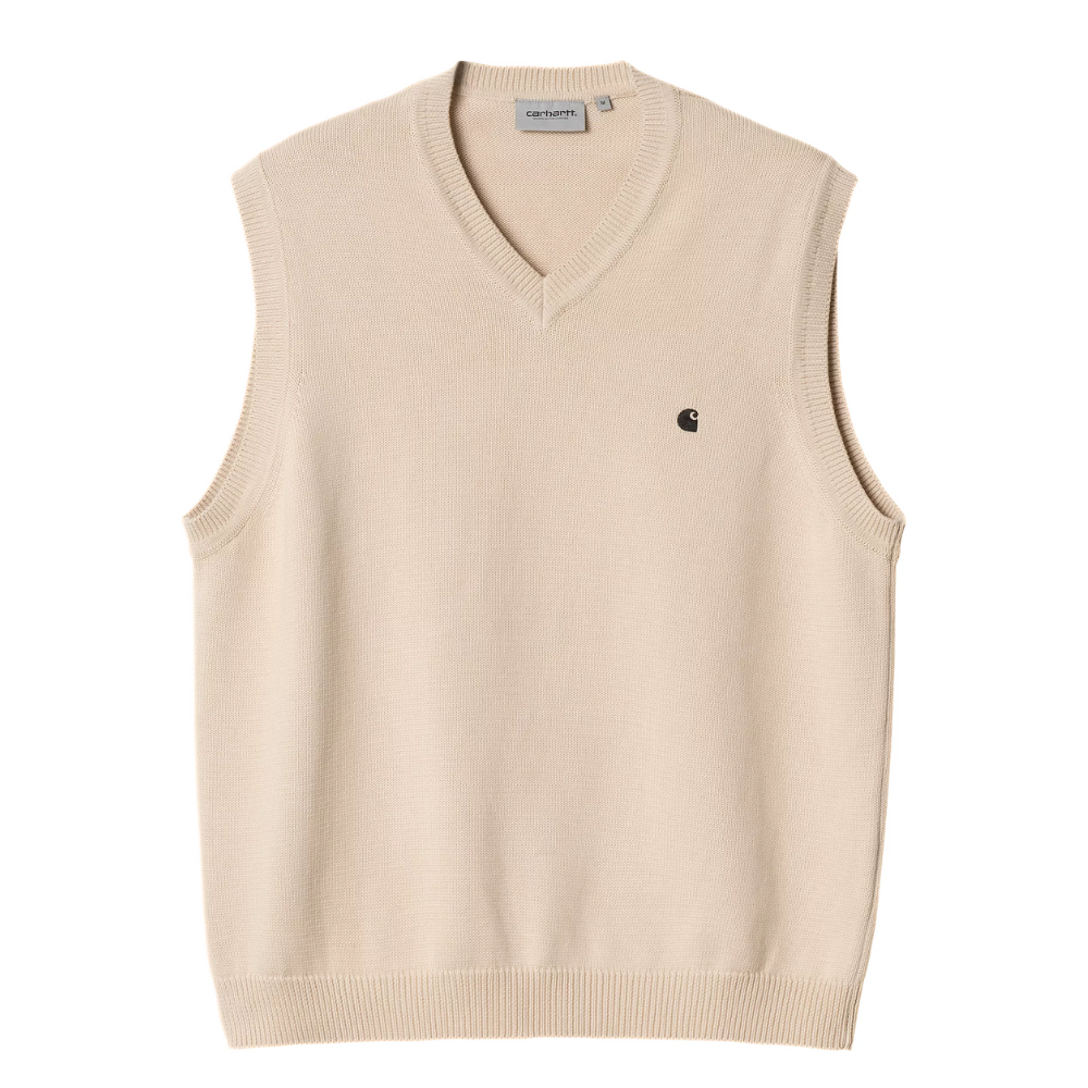 Madison Vest Sweater Fleur De Sel / Black Bild 1