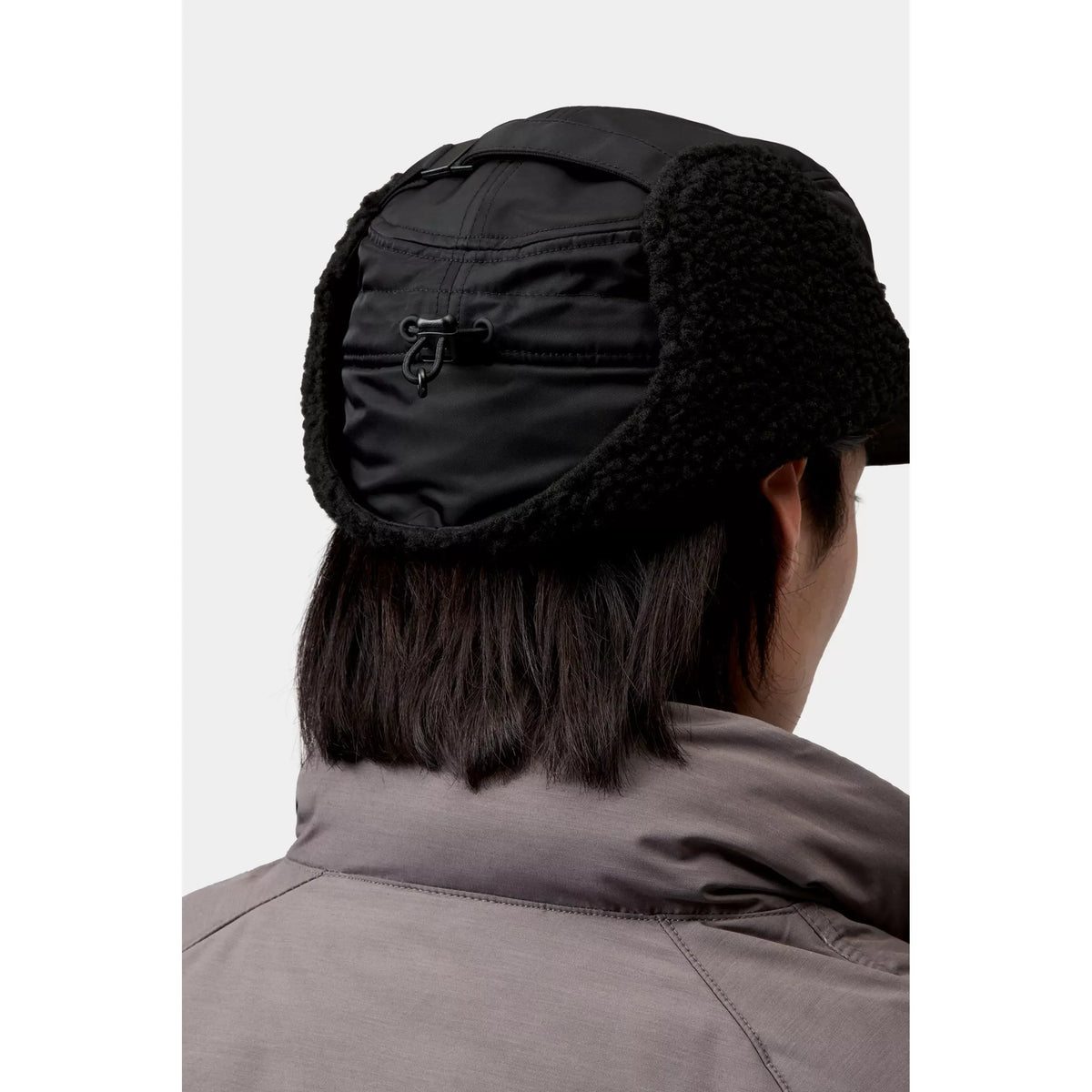 Oltera Ear Guard Cap Black/Black Bild 2