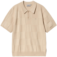 S/S Checker Polo Fleur De Sel Bild 1