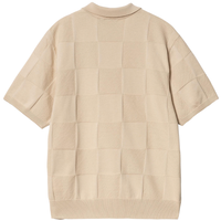 S/S Checker Polo Fleur De Sel Bild 2