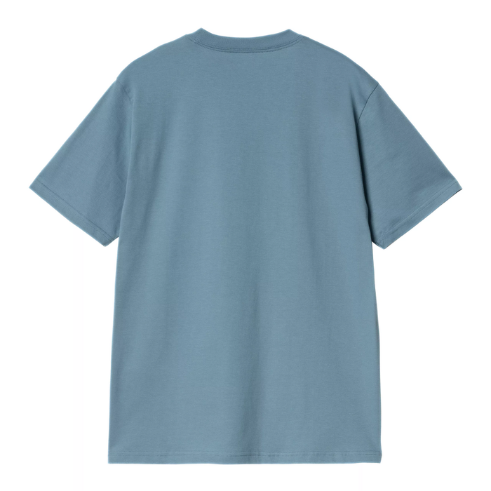 S/S Old Friend T-Shirt Clay Blue Bild 2