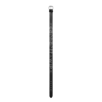 Script Studs Belt Black/Silver Bild 2