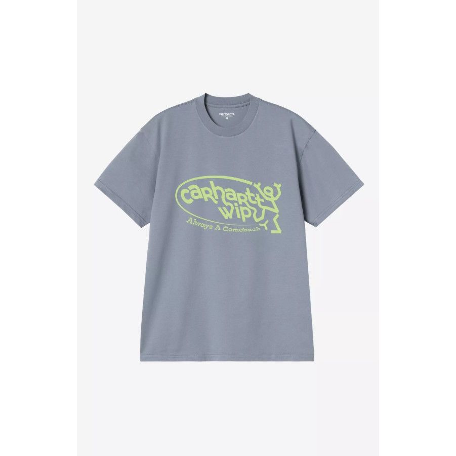 SS Always A Come Back T-Shirt Shady Blue Bild 1