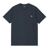 SS American Script T-Shirt Deep Night Bild 1