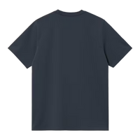 SS American Script T-Shirt Deep Night Bild 2