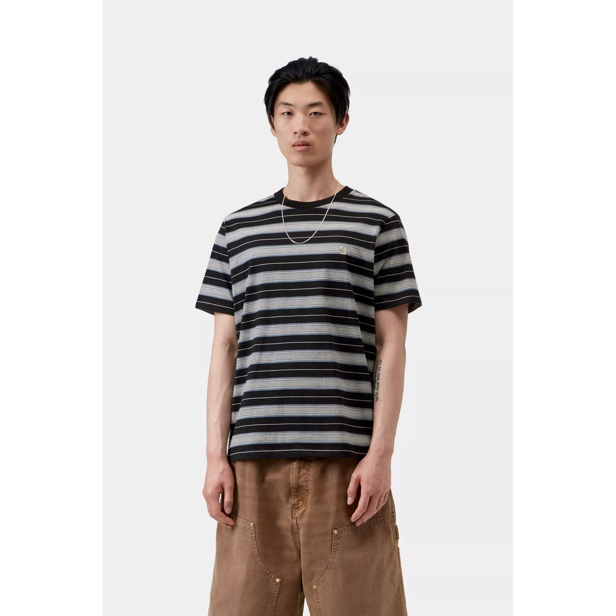 SS Bronson T-Shirt Bronson Stripe Black Bild 1