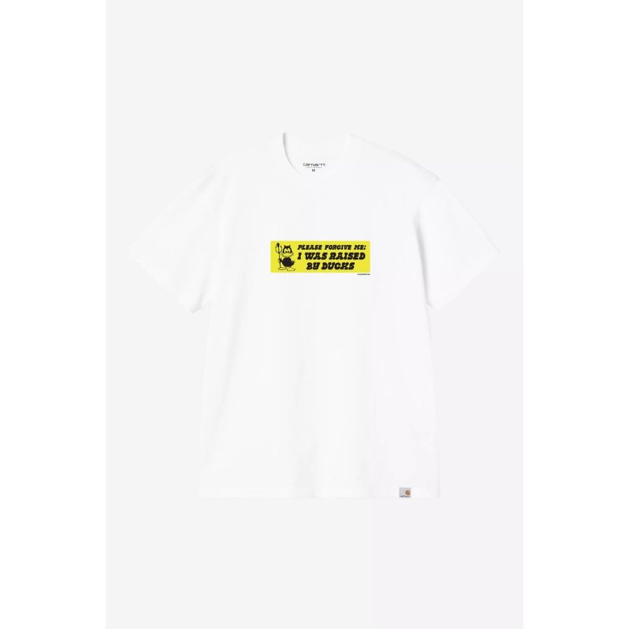 SS Bumper Stickers T-Shirt White Bild 1