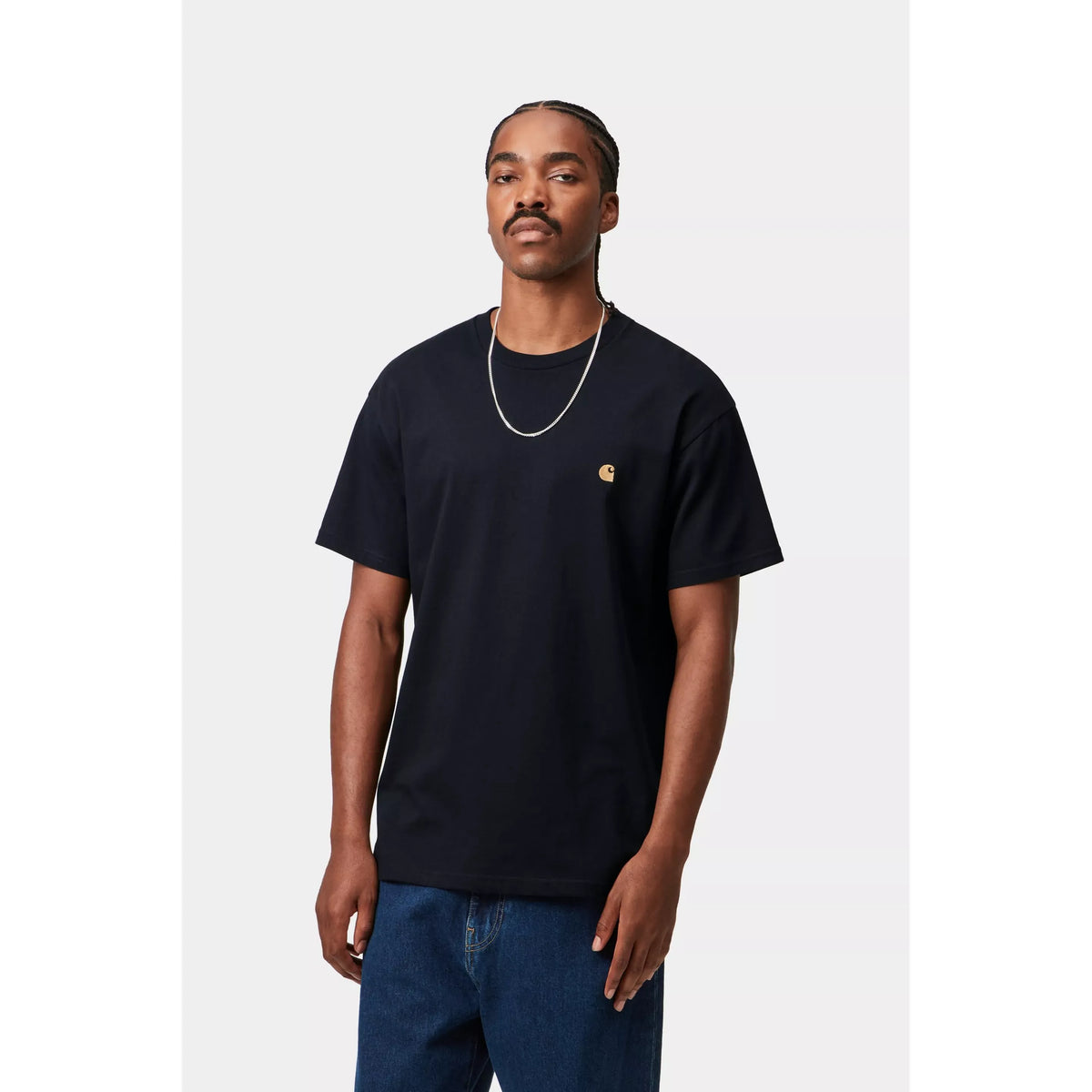 SS Chase T-Shirt Dark Navy/Gold Bild 1