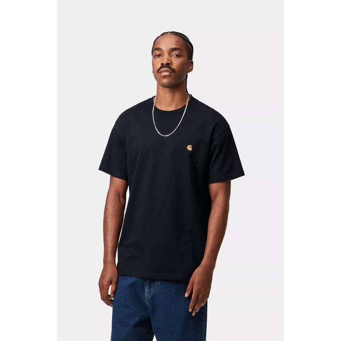 SS Chase T-Shirt Dark Navy/Gold Bild 1