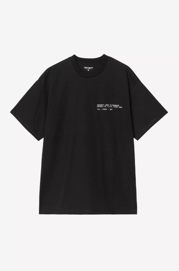SS Feather Progress T-Shirt Black Bild 1