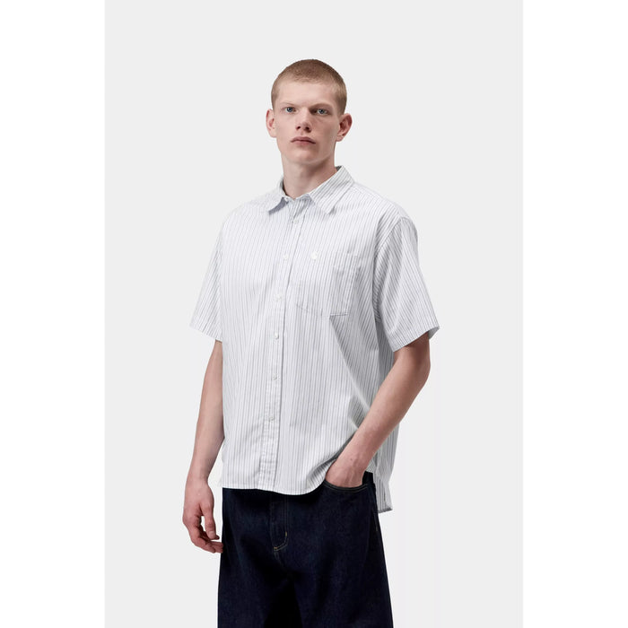 SS Keene Shirt Keene Stripe/White Bild 1