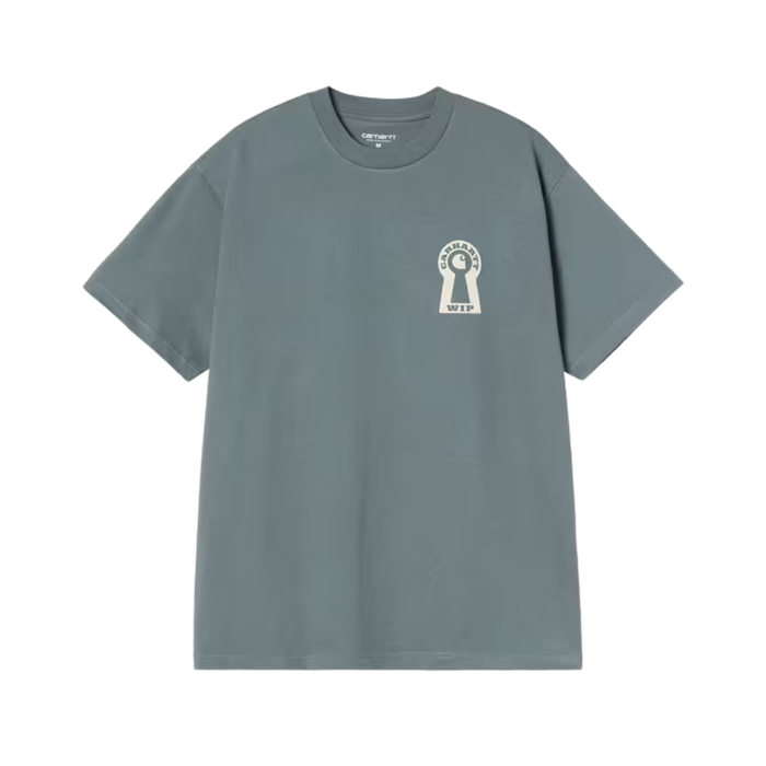SS Locked T-Shirt Cozy Blue Bild 1
