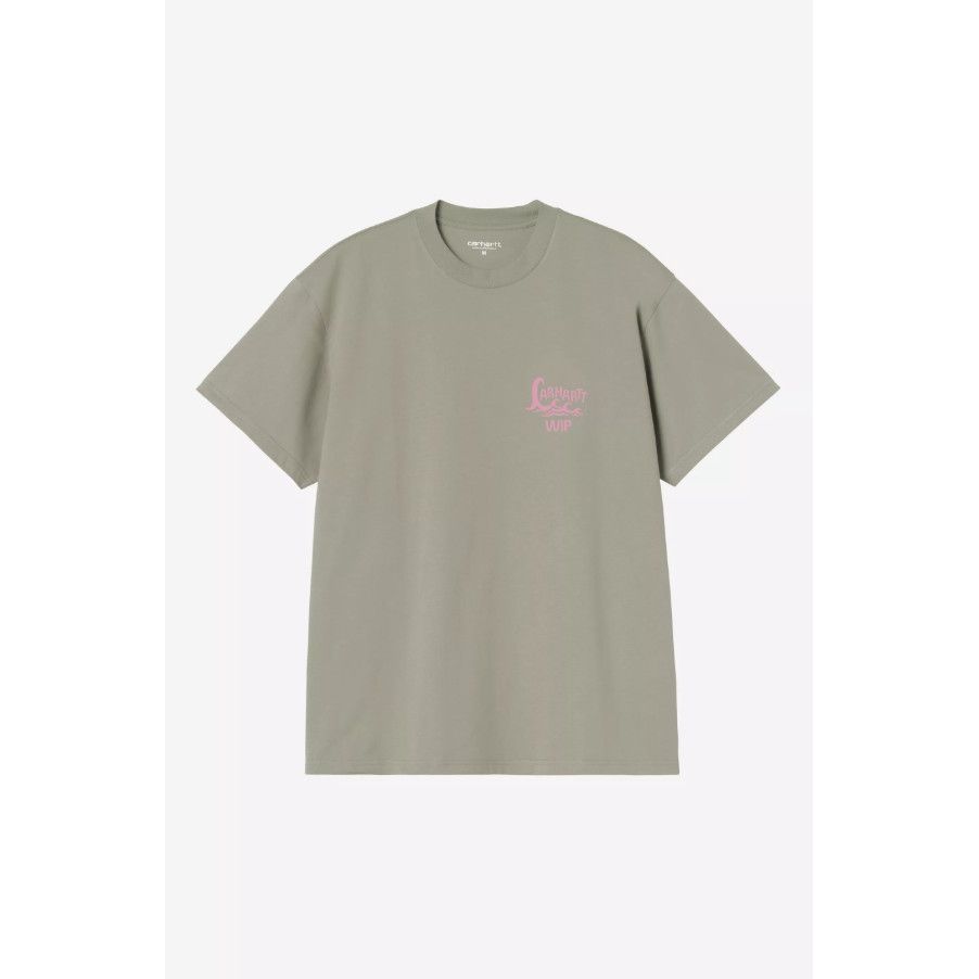 SS Waves T-Shirt Shady Green Bild 1