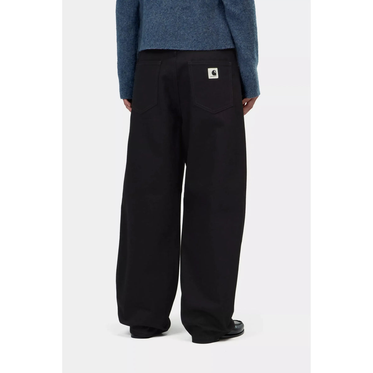 W Brandon Pant Black Rigid Bild 3