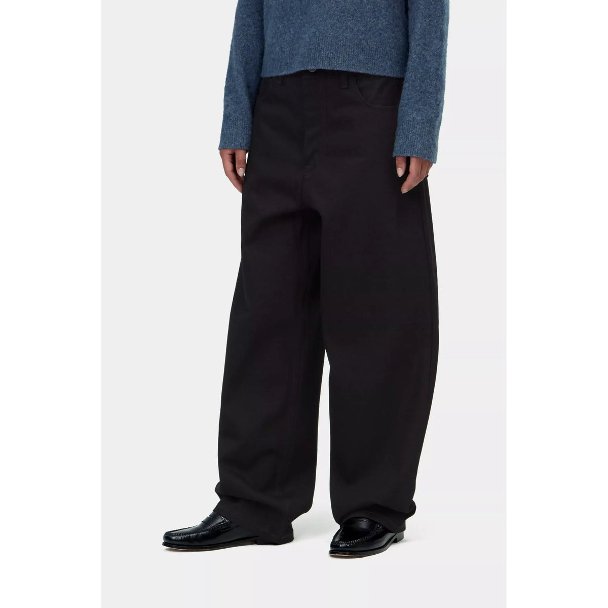 W Brandon Pant Black Rigid Bild 4