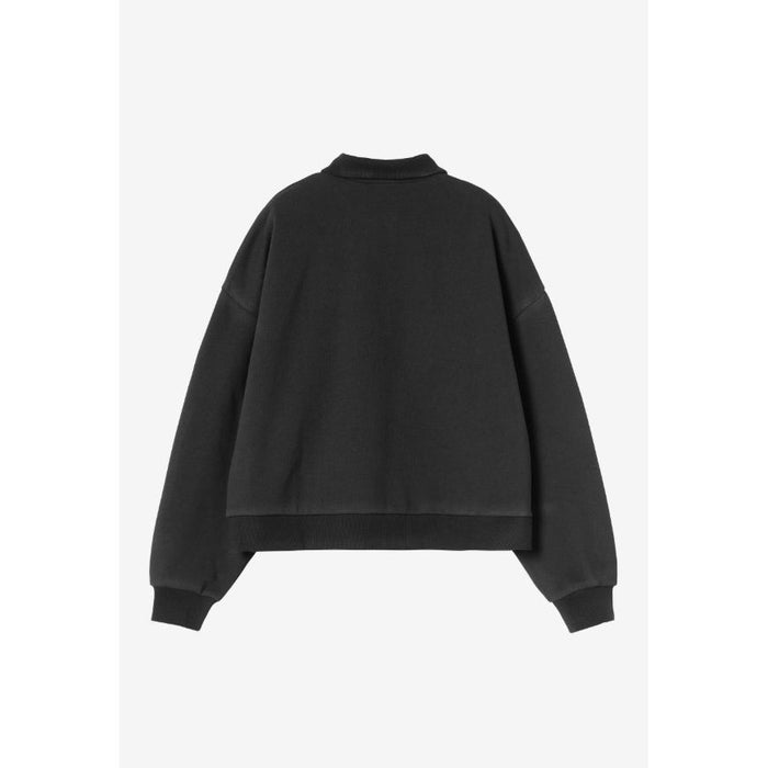 W Brenta Polo Sweat Black/White Heavy St Bild 2