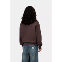 W Casey High Neck Sweat Palisander/Silver Bild 2