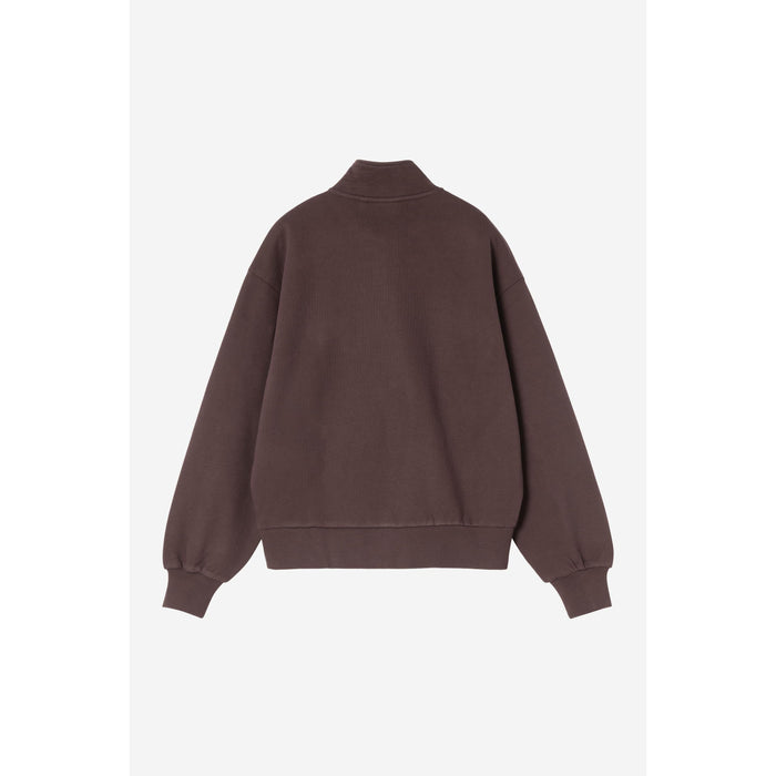 W Casey High Neck Sweat Palisander/Silver Bild 2