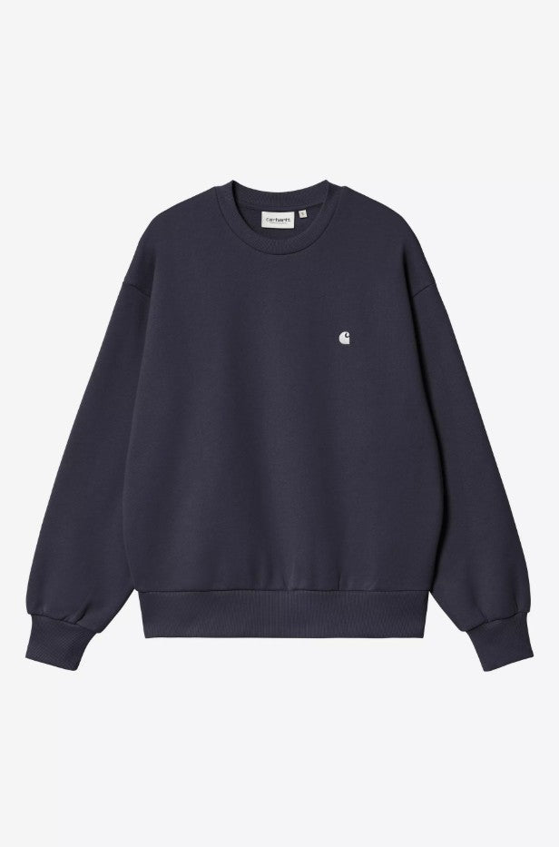 W Casey Sweatshirt Dark Navy/Silver Bild 1