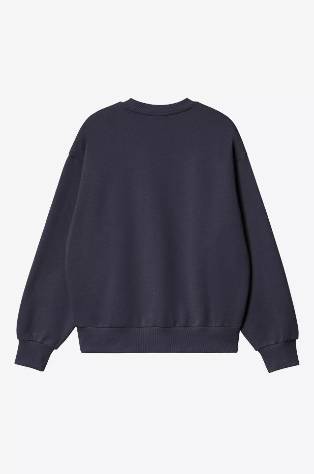 W Casey Sweatshirt Dark Navy/Silver Bild 2