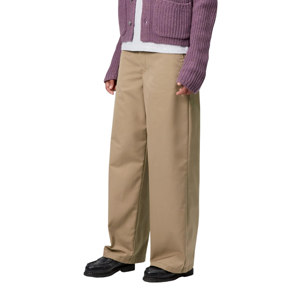 W Craft Pant Leather Rinsed Bild 3