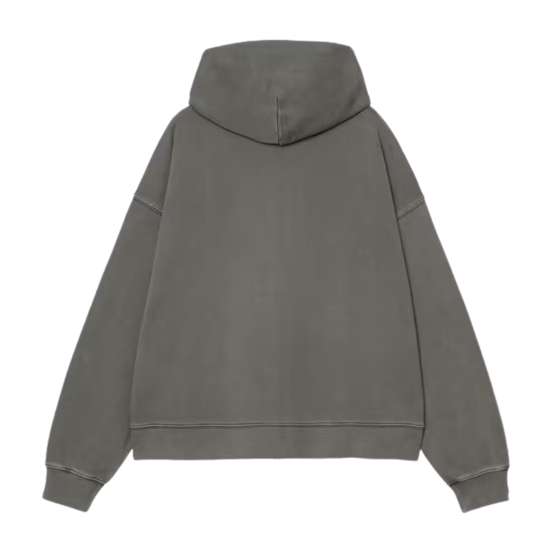 W Hooded Benton Jacket Graphite garment dye Bild 2