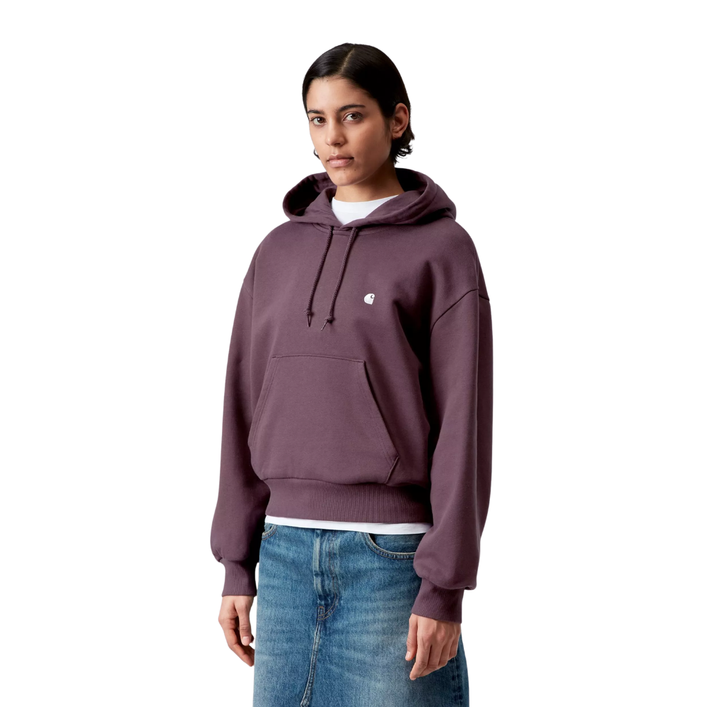 W Hooded Casey Sweatshirt Cozy Purple/Silver Bild 1