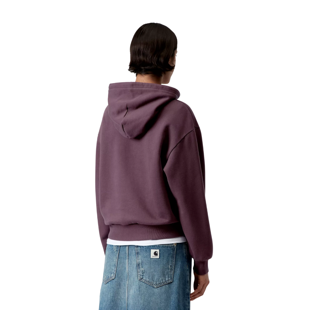 W Hooded Casey Sweatshirt Cozy Purple/Silver Bild 2