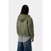 W Hooded Gadd Jacket Dollar Green Bild 4