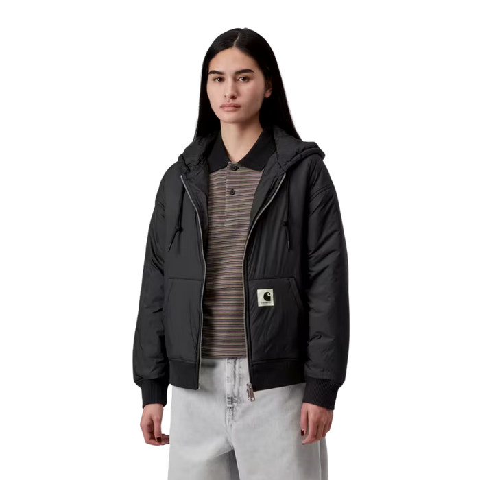 W Hooded Gadd Jacket Black Bild 1